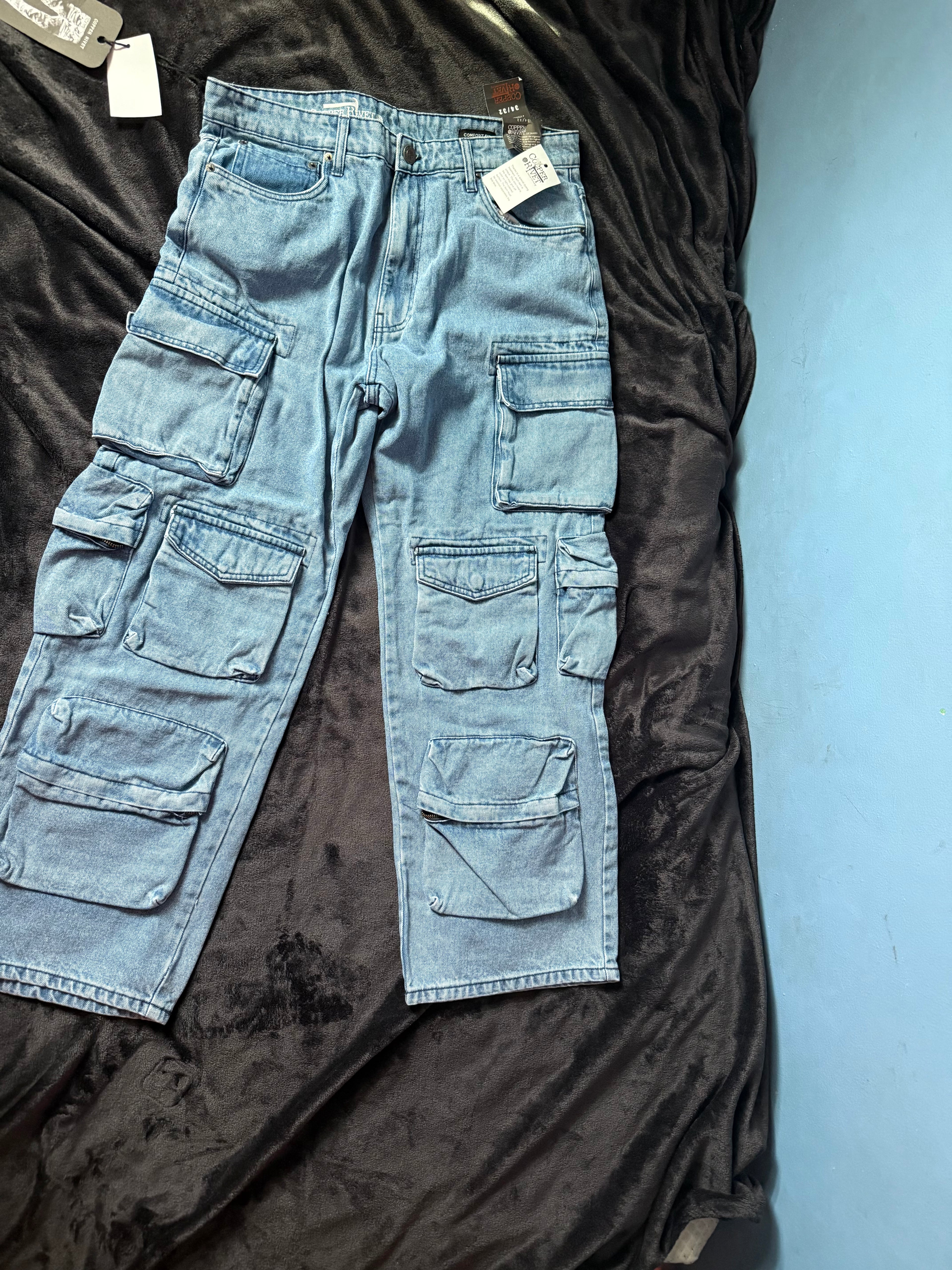 👖 Copper River True Fit Cargo Jeans – Size 34x32