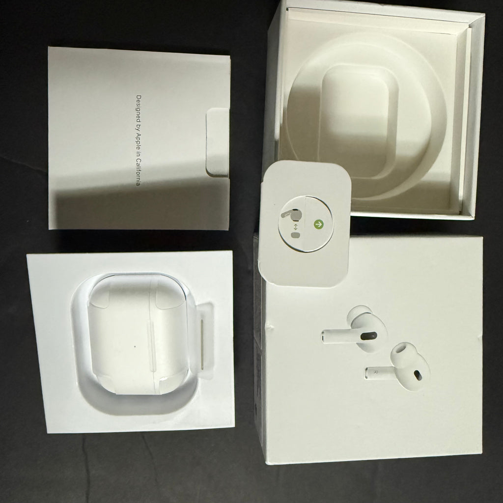 Apple AirPods Pro (2nd Generation) with USB-C MagSafe Charging Case.
