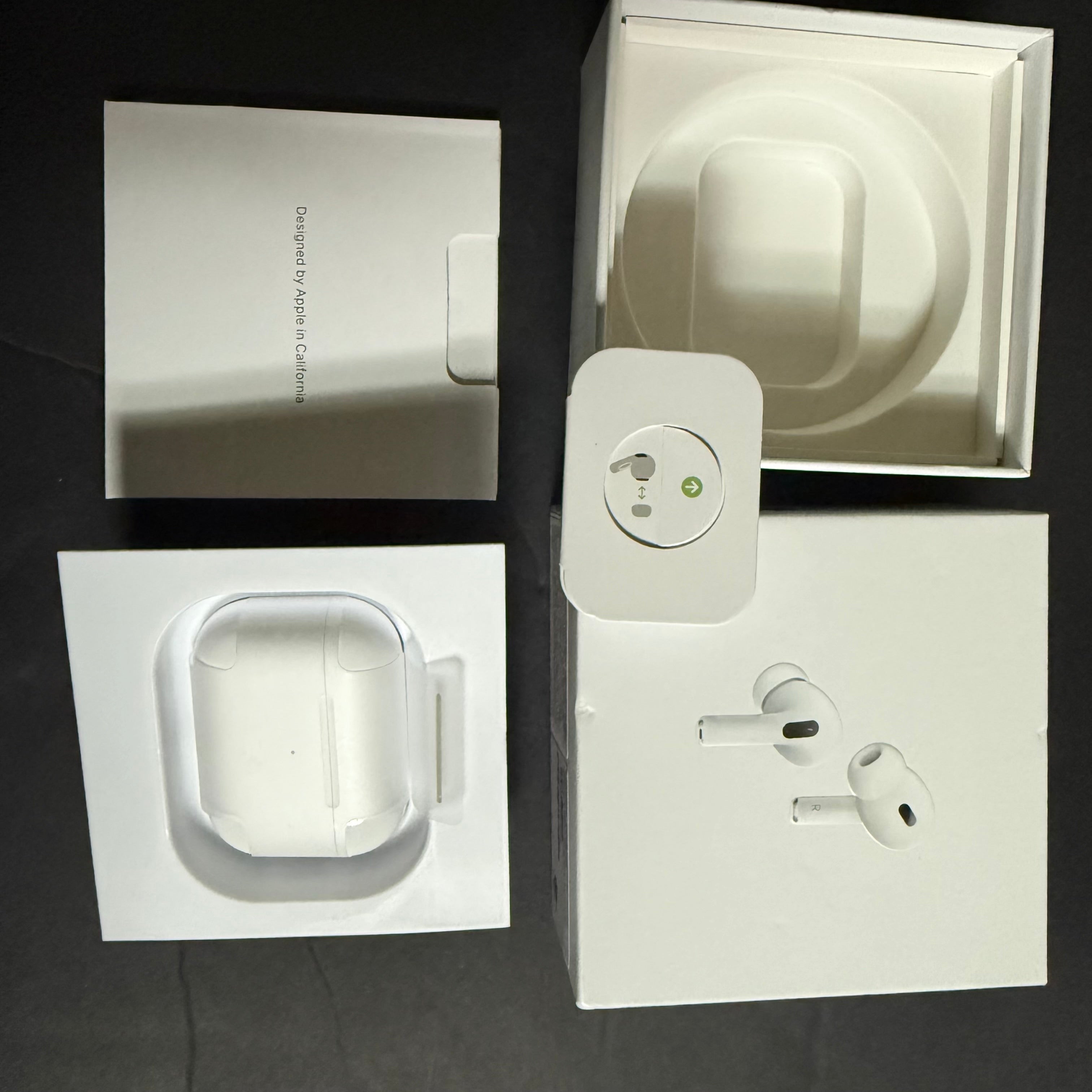 Apple AirPods Pro (2nd Generation) with USB-C MagSafe Charging Case.