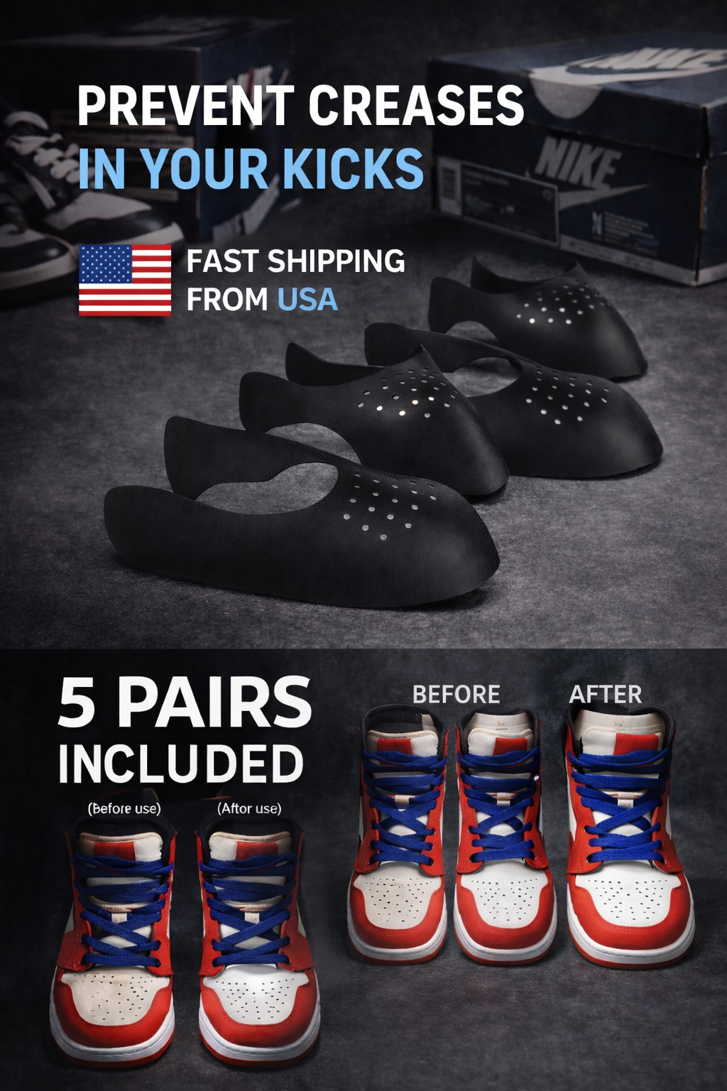 Pk'S premium crease guards