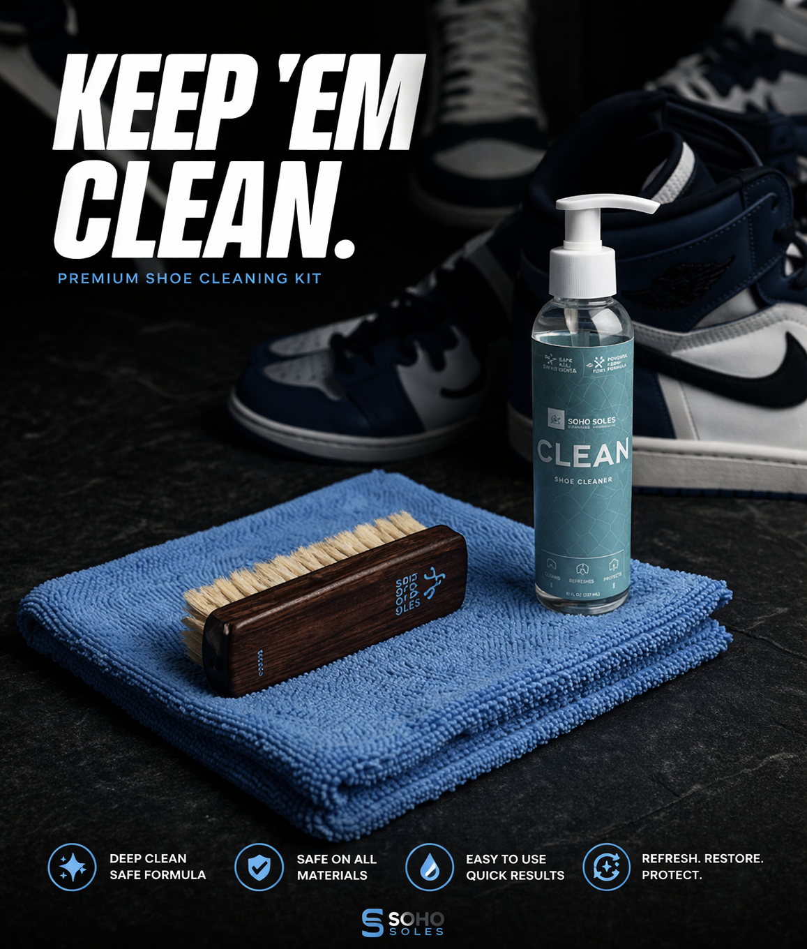 PK'S Premium Sneaker Cleaning Kit